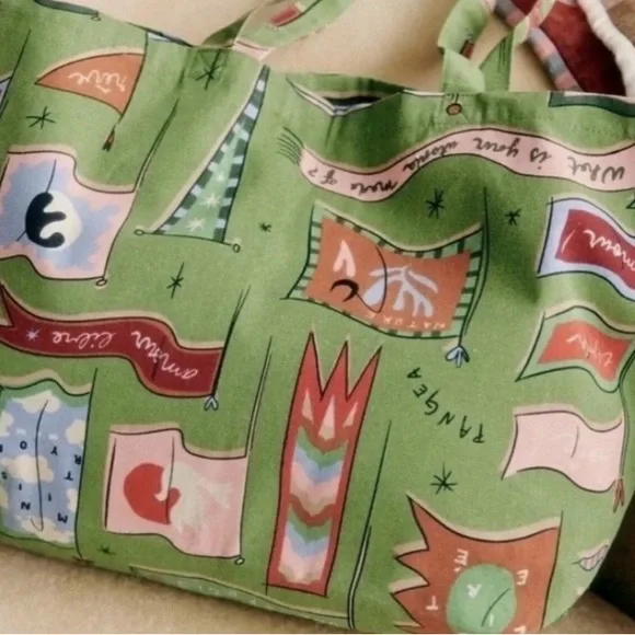 Sezane x Pangea Tote Bag NWOT - Picture 6 of 6